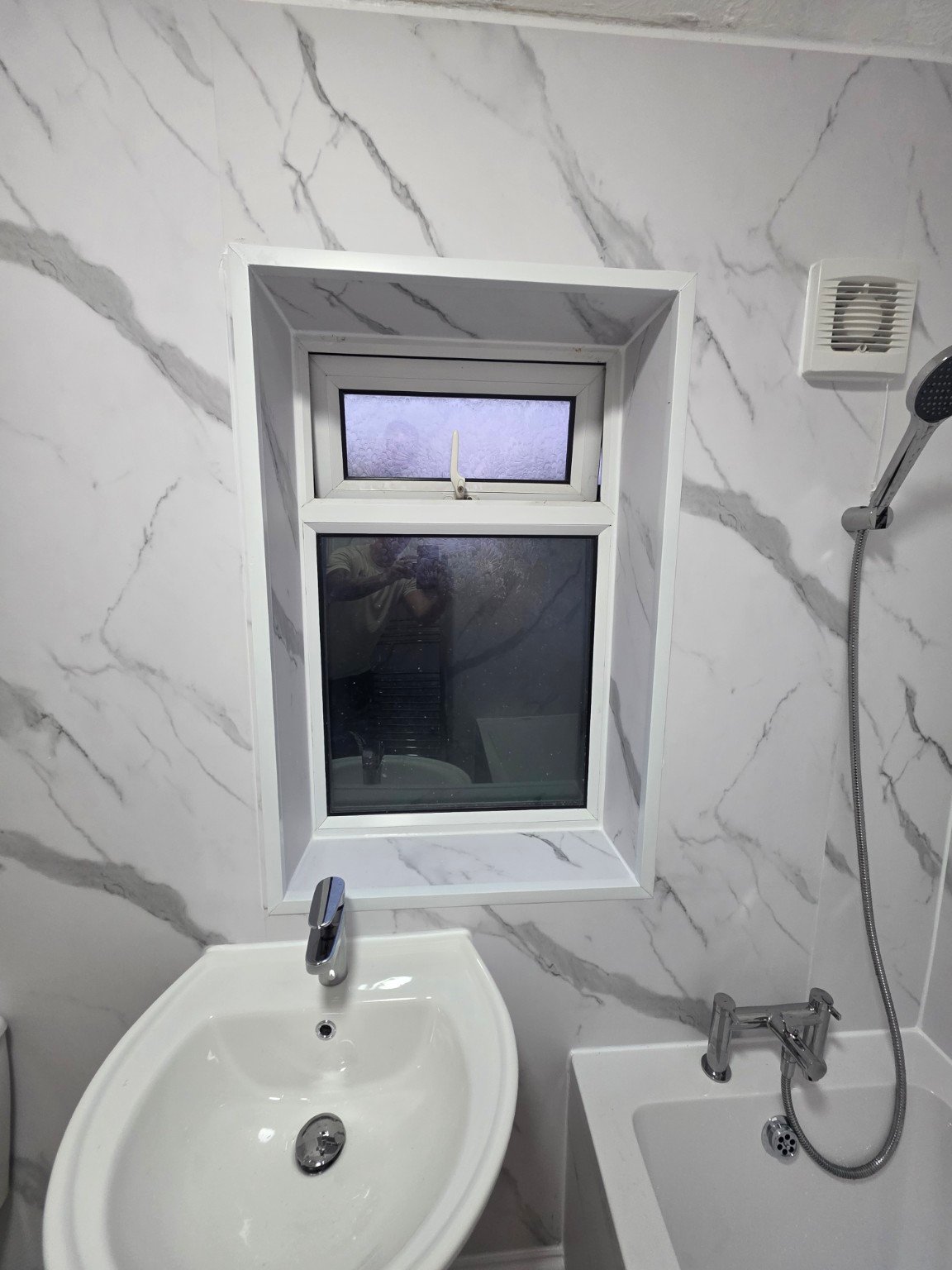 After - Full Bathroom Refurbishment & Shower Boarding project photo