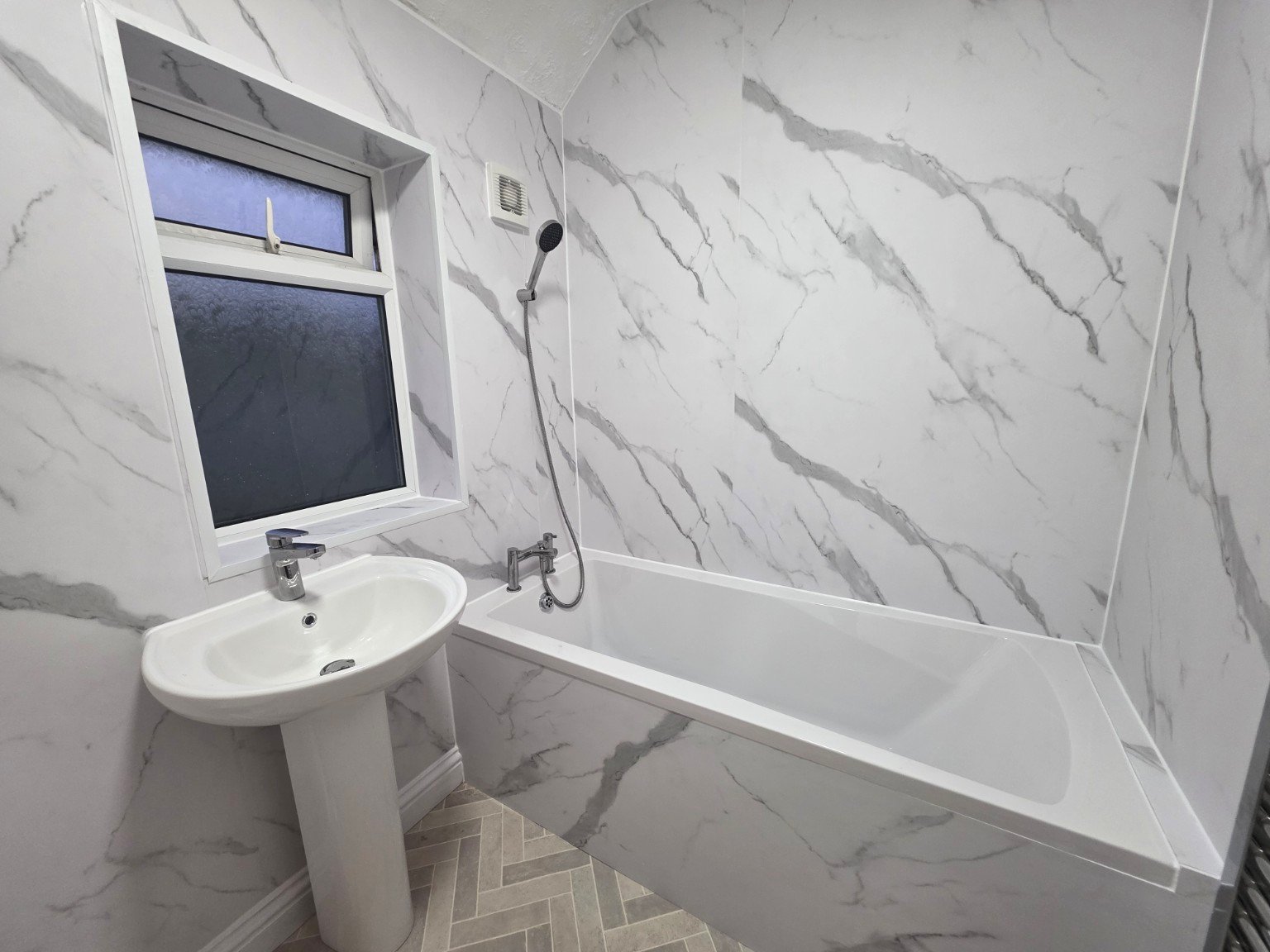 After - Full Bathroom Refurbishment & Shower Boarding project photo