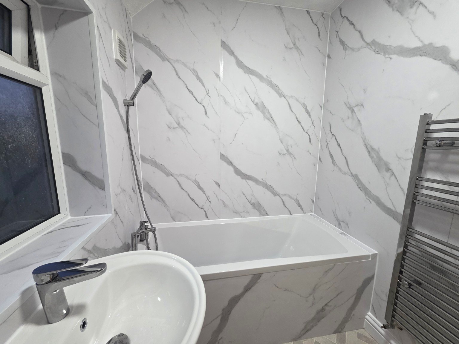 After - Full Bathroom Refurbishment & Shower Boarding project photo