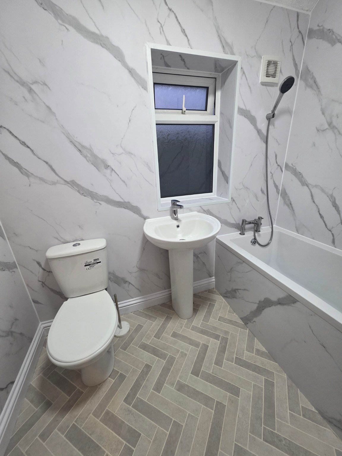 After - Full Bathroom Refurbishment & Shower Boarding project photo