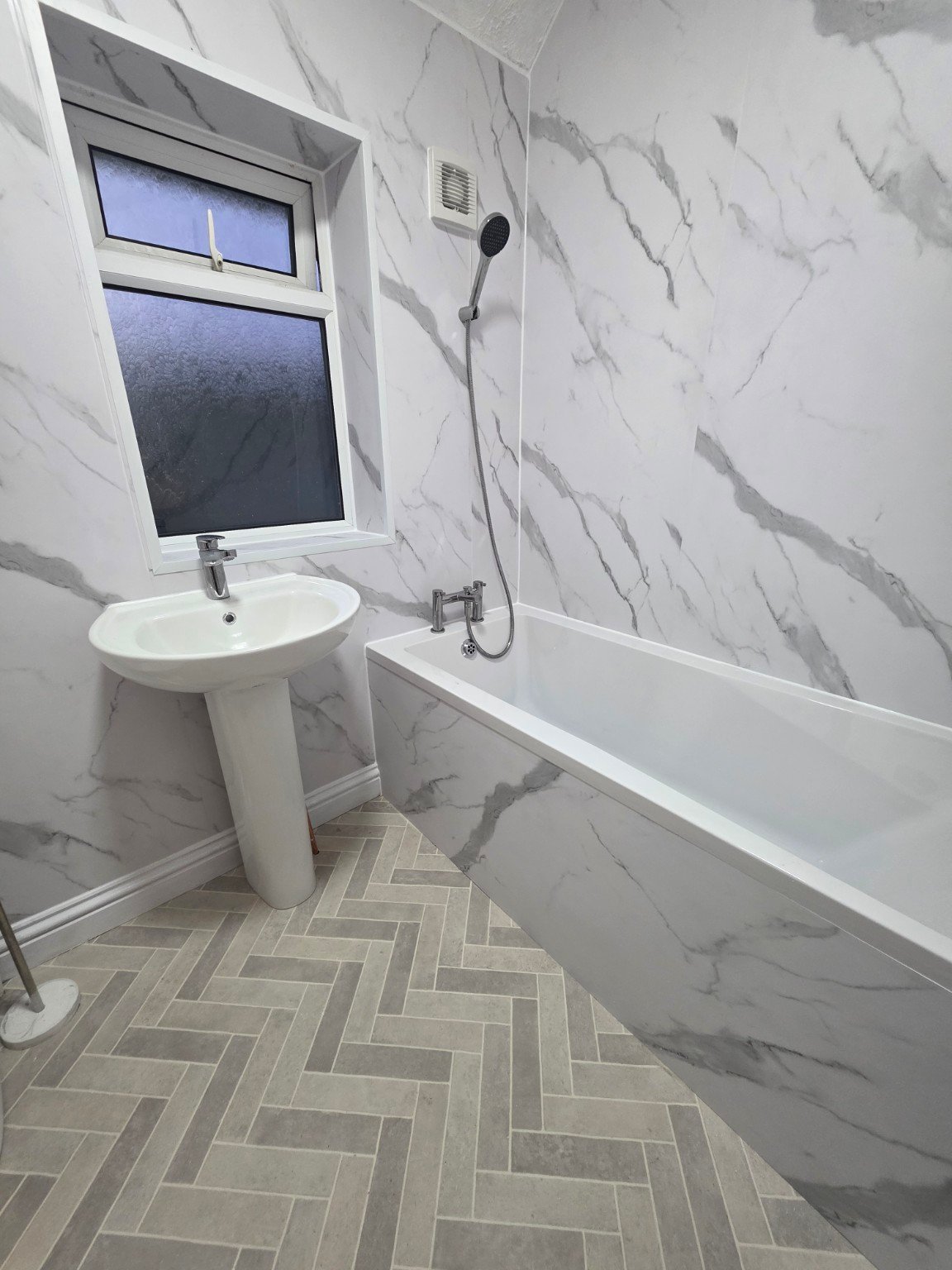 After - Full Bathroom Refurbishment & Shower Boarding project photo