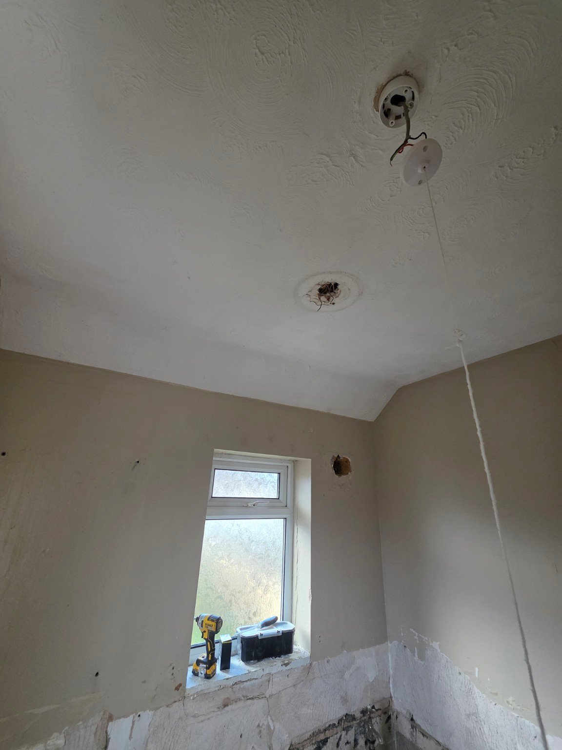 During - Full Bathroom Refurbishment & Shower Boarding project photo