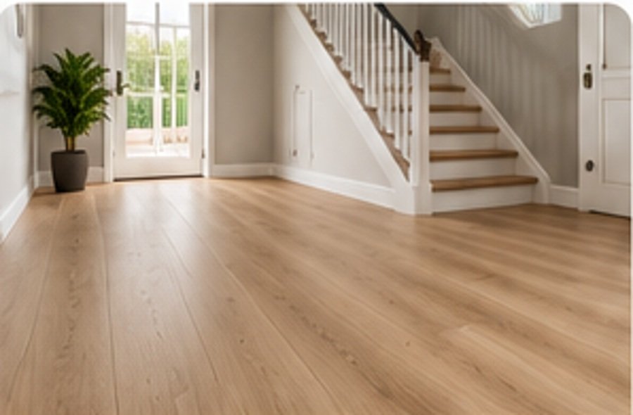 Laminate flooring installation