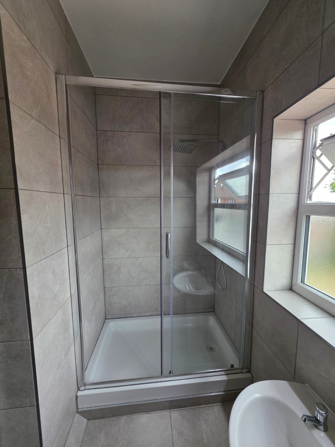 After - Full Bathroom Strip-Out & Tiling project photo