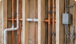Plumbing and electrical work during renovation