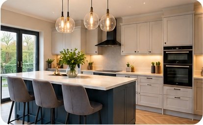 Modern kitchen renovation